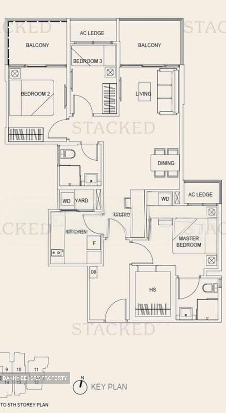 Hills Twoone (D23), Apartment #540908161